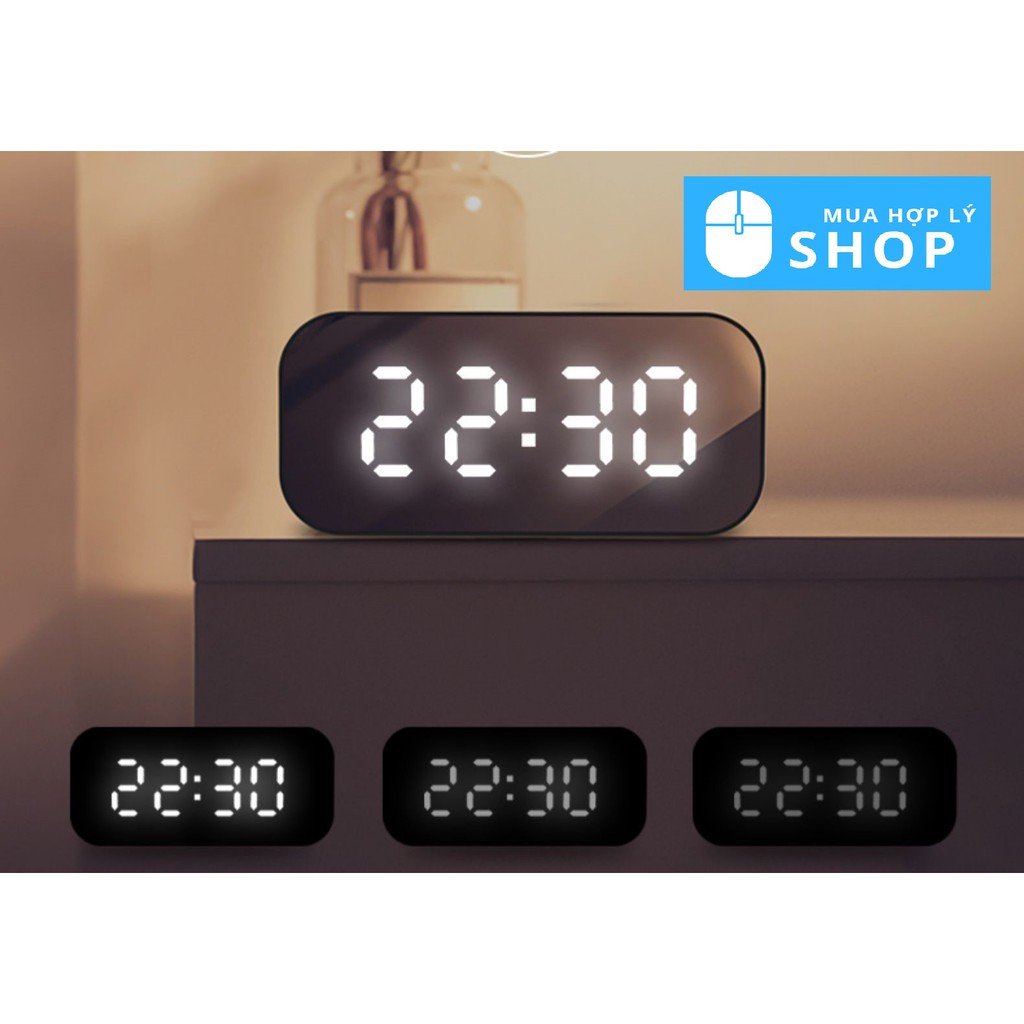 Loa Bluetooth HAVIT M3, Kiêm Đồng Hồ Báo Thức, FM - Hàng Nhập Khẩu
