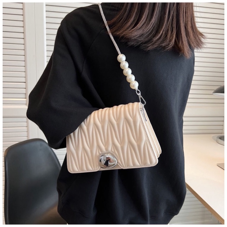 🌷 Túi xách nữ đeo vai chần chỉ 2 dây phong cách - LOẠI 1 QCCC