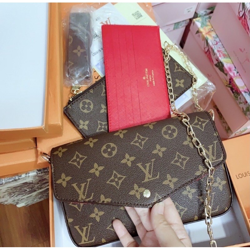 Túi Đeo Chéo LV set 3 món full box