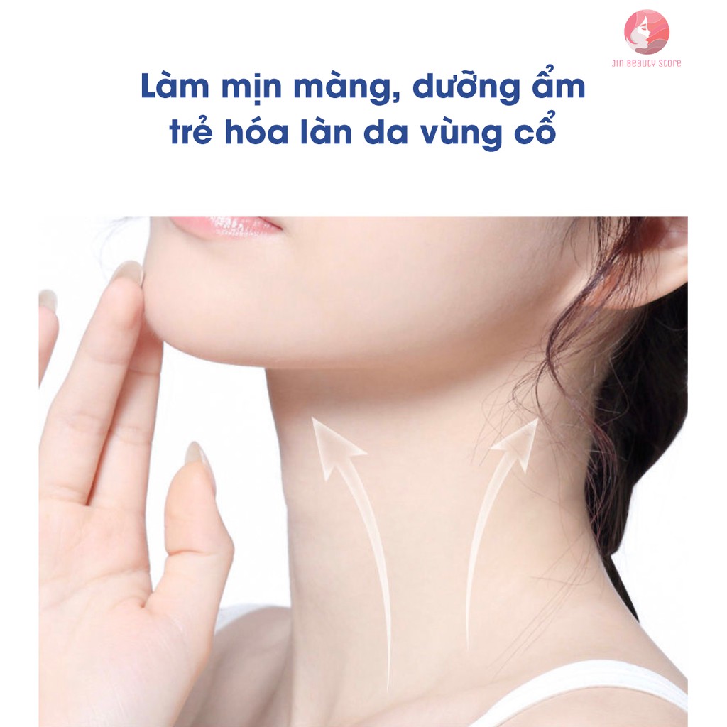 [Dưỡng da] Mặt nạ cổ từ sữa dê - cải thiện nếp nhăn vùng cổ, vết chân chim, nâng cơ và săn chắc | BigBuy360 - bigbuy360.vn