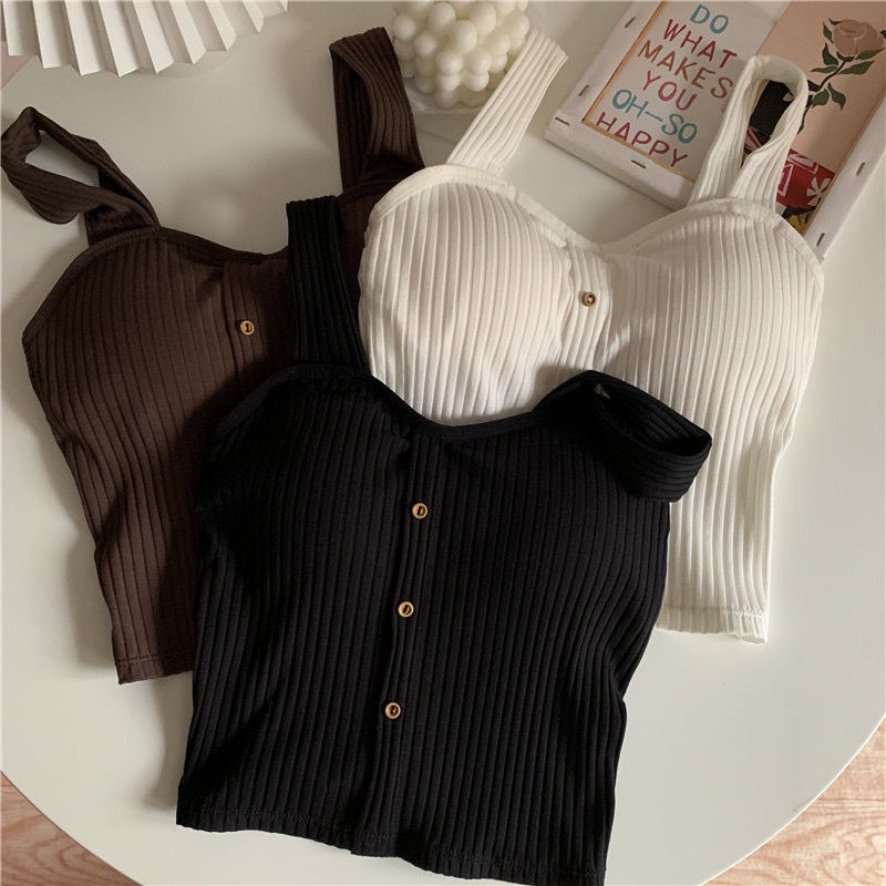 Áo Dây Tập Yoga Có Miếng Đệm Ngực Dành Cho Nữ