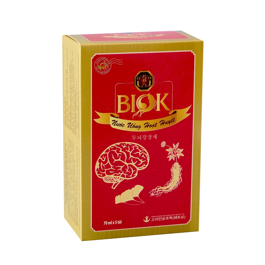 Hoạt Huyết Dưỡng Não BIOK (15Gói x70ml)