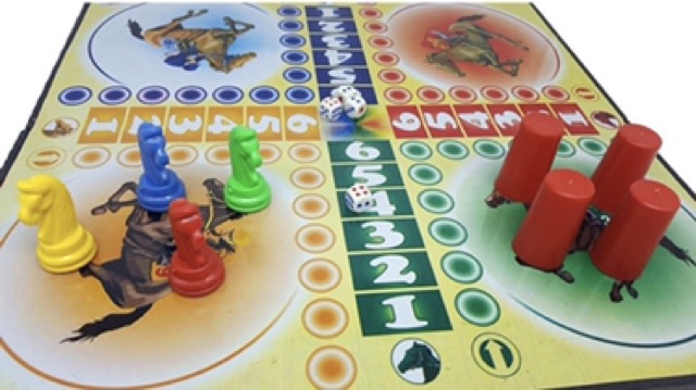 Bộ cờ cá ngựa nam châm 45x45cm cho bé - Horse Chess