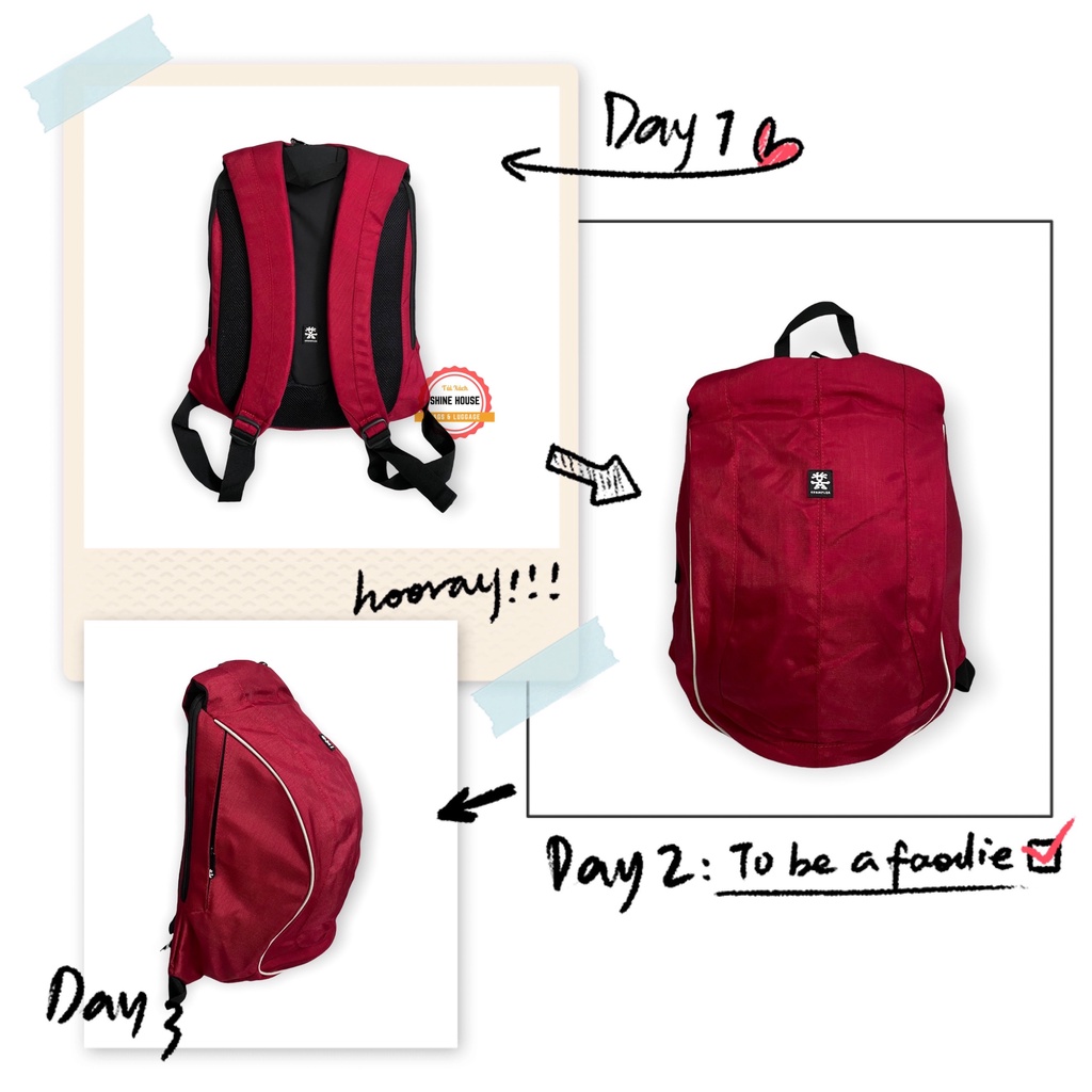 Balo Crumpler Dark Side Backpack Thời Trang Dành Cho Laptop 15.6 inch