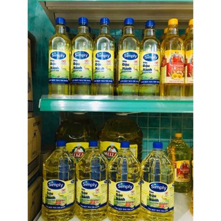 Dầu ăn đậu nành Simply 2L date mới nhất (shopmh59)