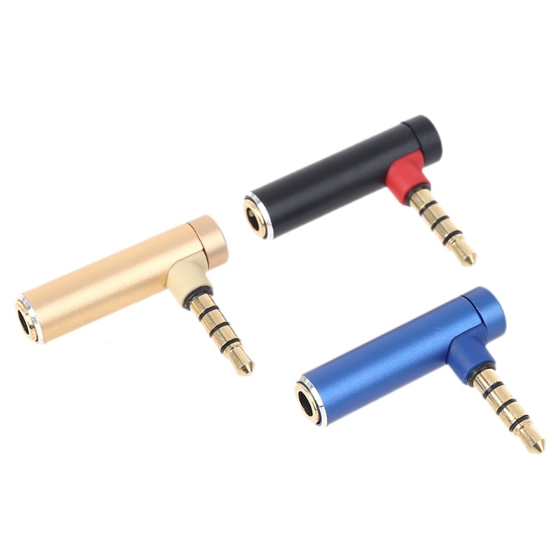 Đầu Nối Chuyển Đổi Góc Phải 3 5mm 90 Độ 3 5mm 3 5mm Chuyên Dụng