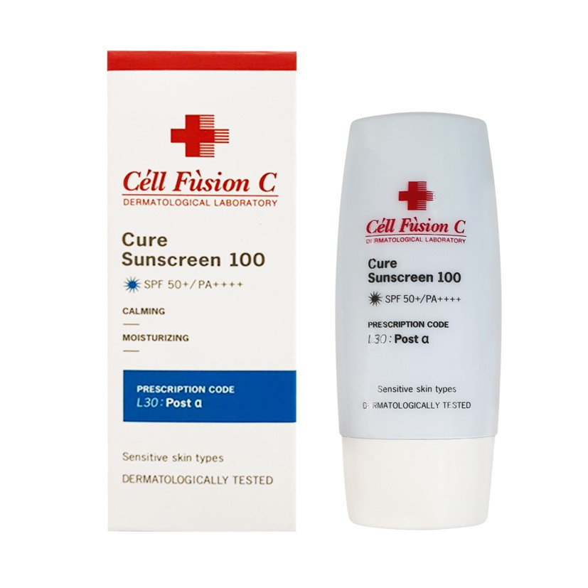 [SAMPLE] Kem Chống Nắng Dịu Da Cell Fusion C Cure Sunscreen 100 SPF 50 1.5ml