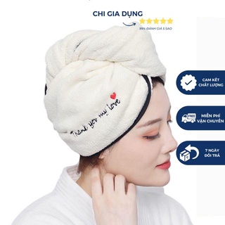 KHĂN QUẤN Ủ TÓC MAU KHÔ SIÊU TỐC THẦN THÁNH