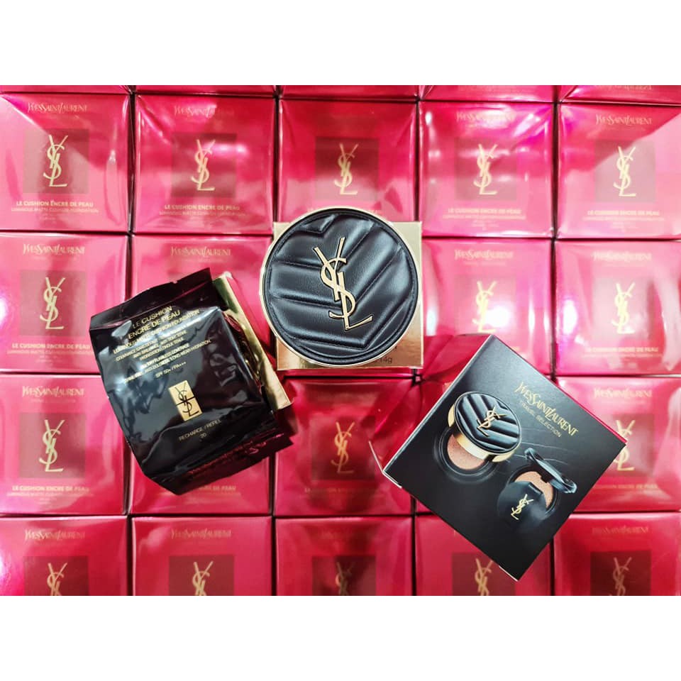 Phấn nước YSL Le Cushion Encre De Peau Luminous Matte