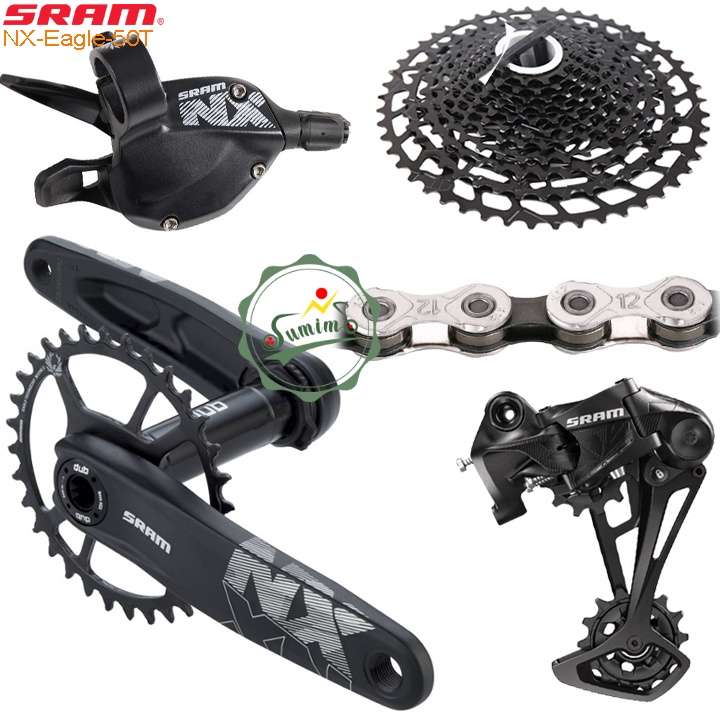 Group SRAM NX Eagle 1x12 Speed không BB - Chính hãng