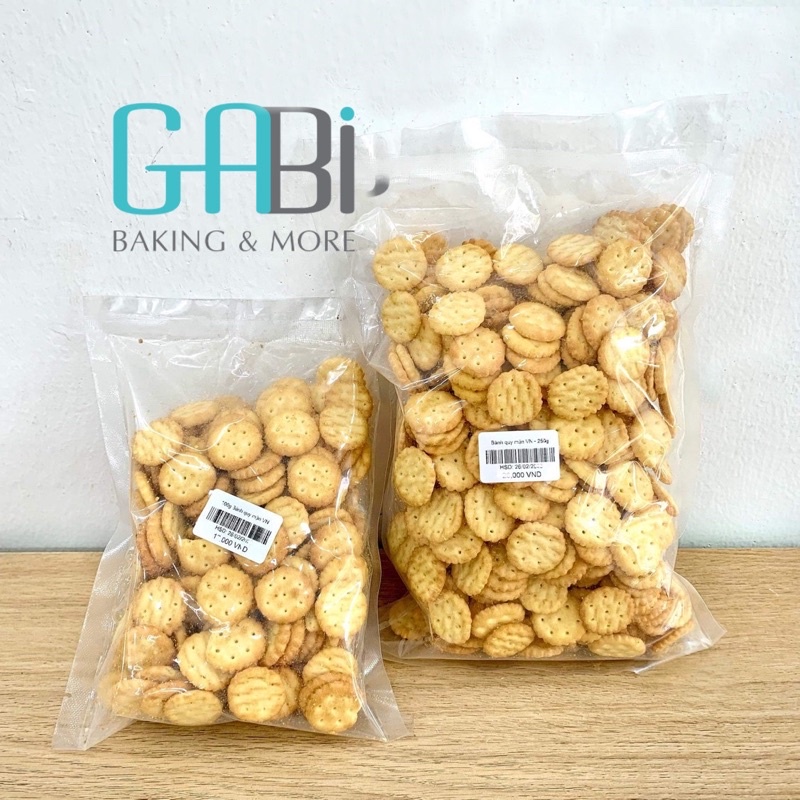 Bánh quy mặn làm bánh/kẹo nougat 100-250g