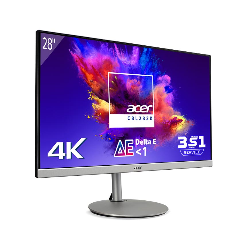 Màn hình Acer CBL282K (28inch/UHD/IPS/60Hz/4ms/300nits/HDMI+DP+Audio/Loa/Freesync)