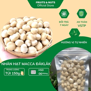Nhân Macca Đăklăk Nguyên Hạt To, Thơm Ngon Giòn Bùi