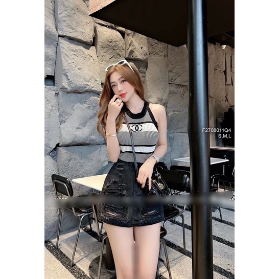 Chân váy jean dáng chữ A