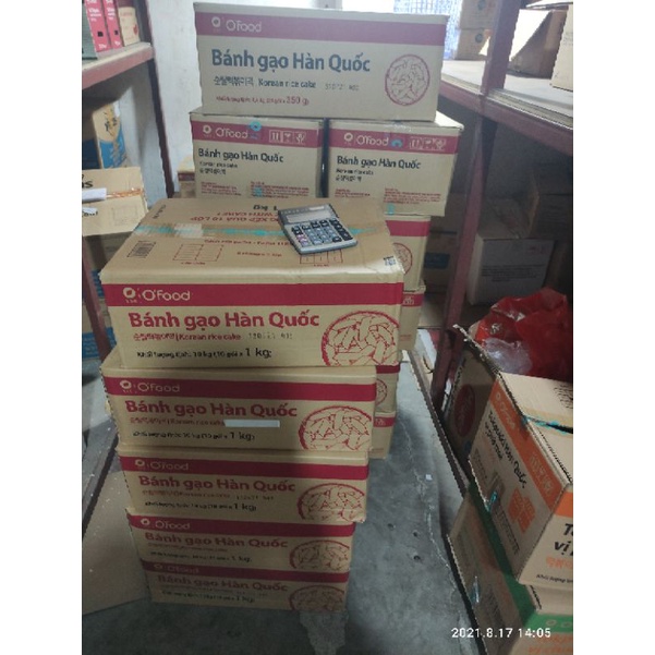 Truyền thống] Bánh gạo Hàn Quốc  MIWON Tokpokki  1Kg, 350g