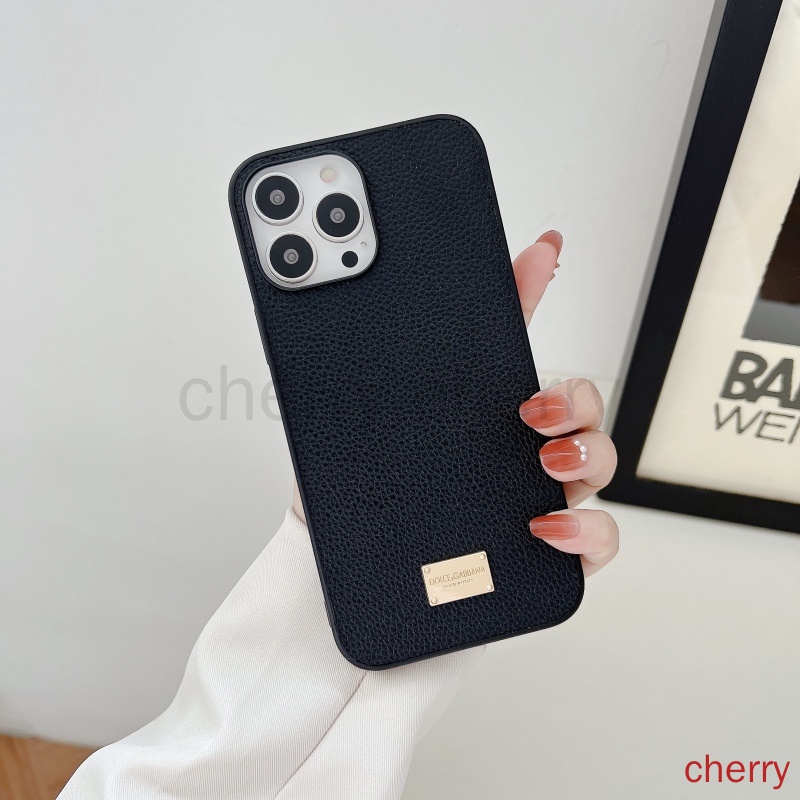 Ốp Điện Thoại Mềm Chống Trượt Chống Sốc In Logo Dolce & Gabbana Cho iphone 14 13 12 11 Pro Max X XS XR XSMAX