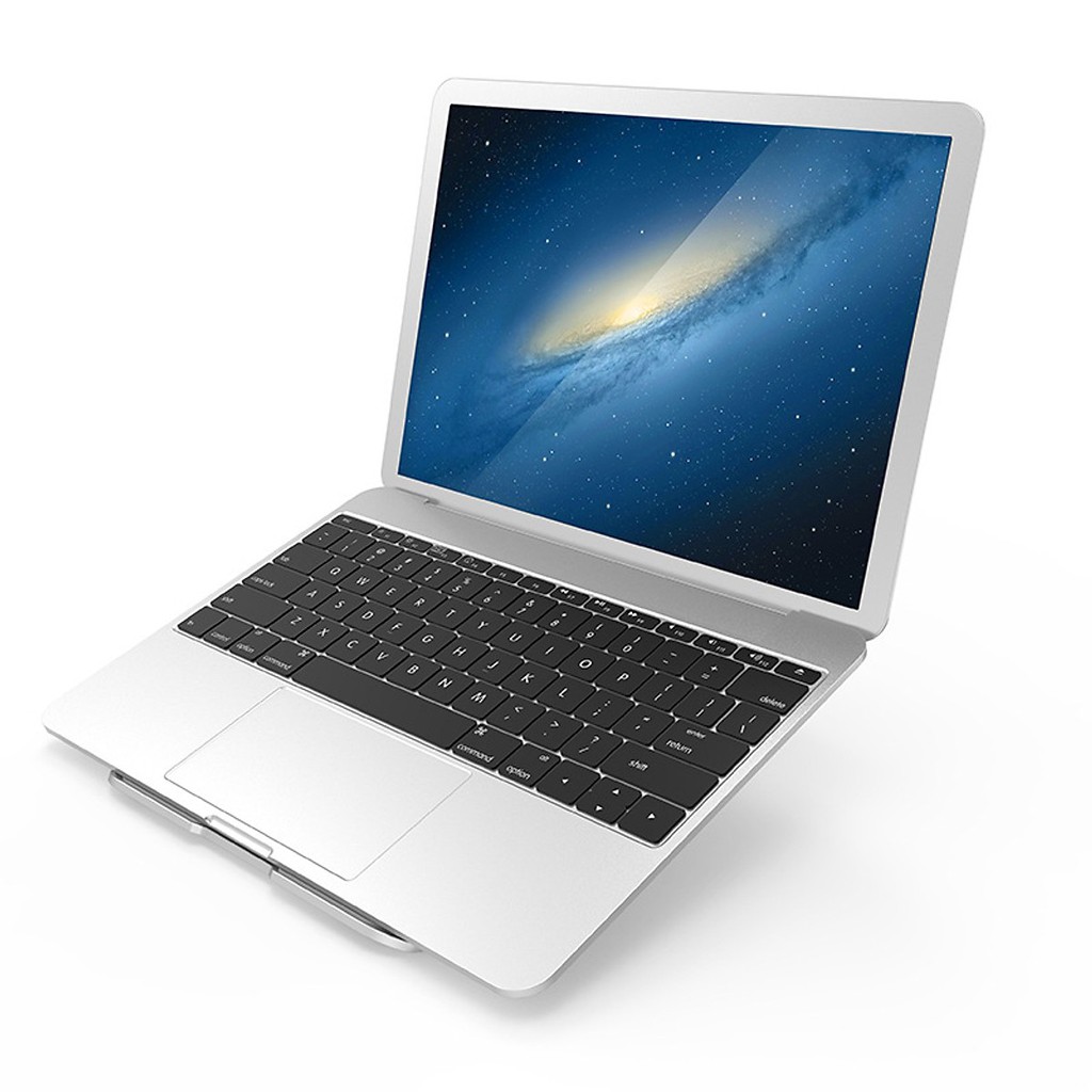 Giá Đỡ Dành Cho Laptop Macbook Để Bàn Có Thể Gấp Gọn. Chất Liệu Hợp Kim Nhôm Cao Cấp