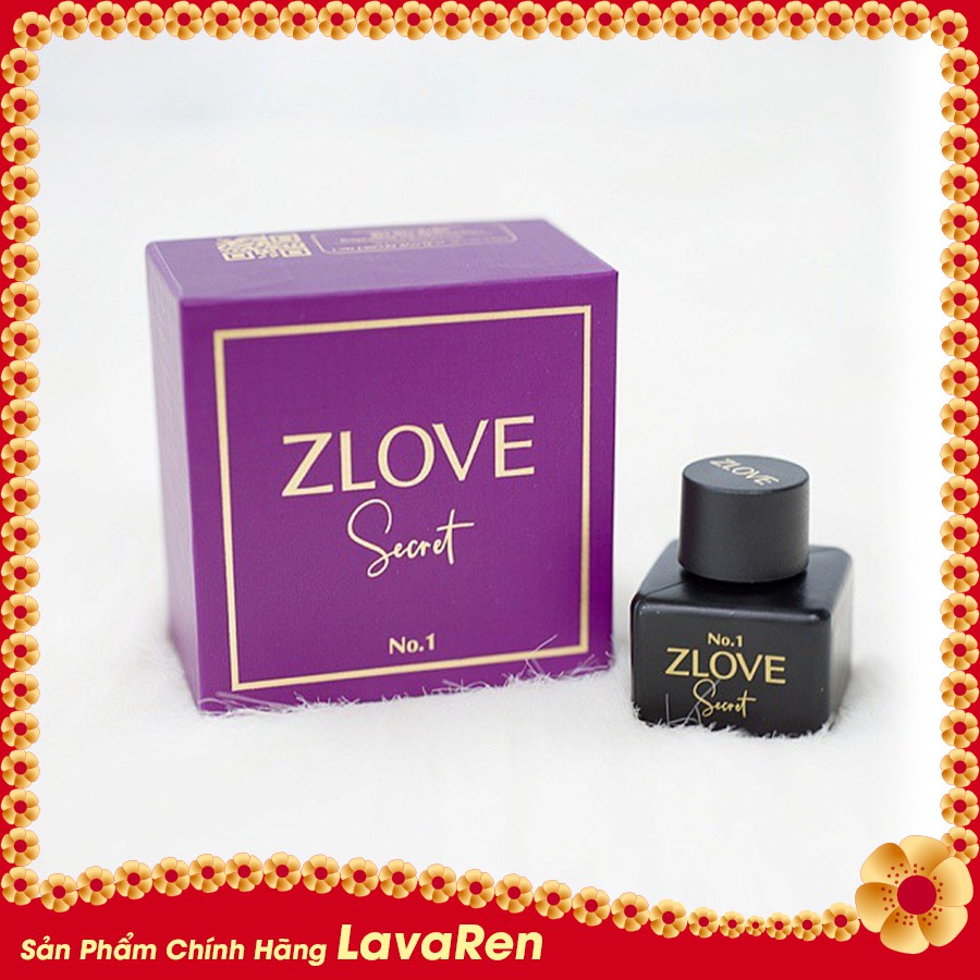 [💘ĐẲNG CẤP] Nước Hoa Vùng Kín Quyến Rũ từ Thiên Nhiên, Thơm Mê Đắm với 3 tầng mùi hương TINH TẾ Zlove Secret No1