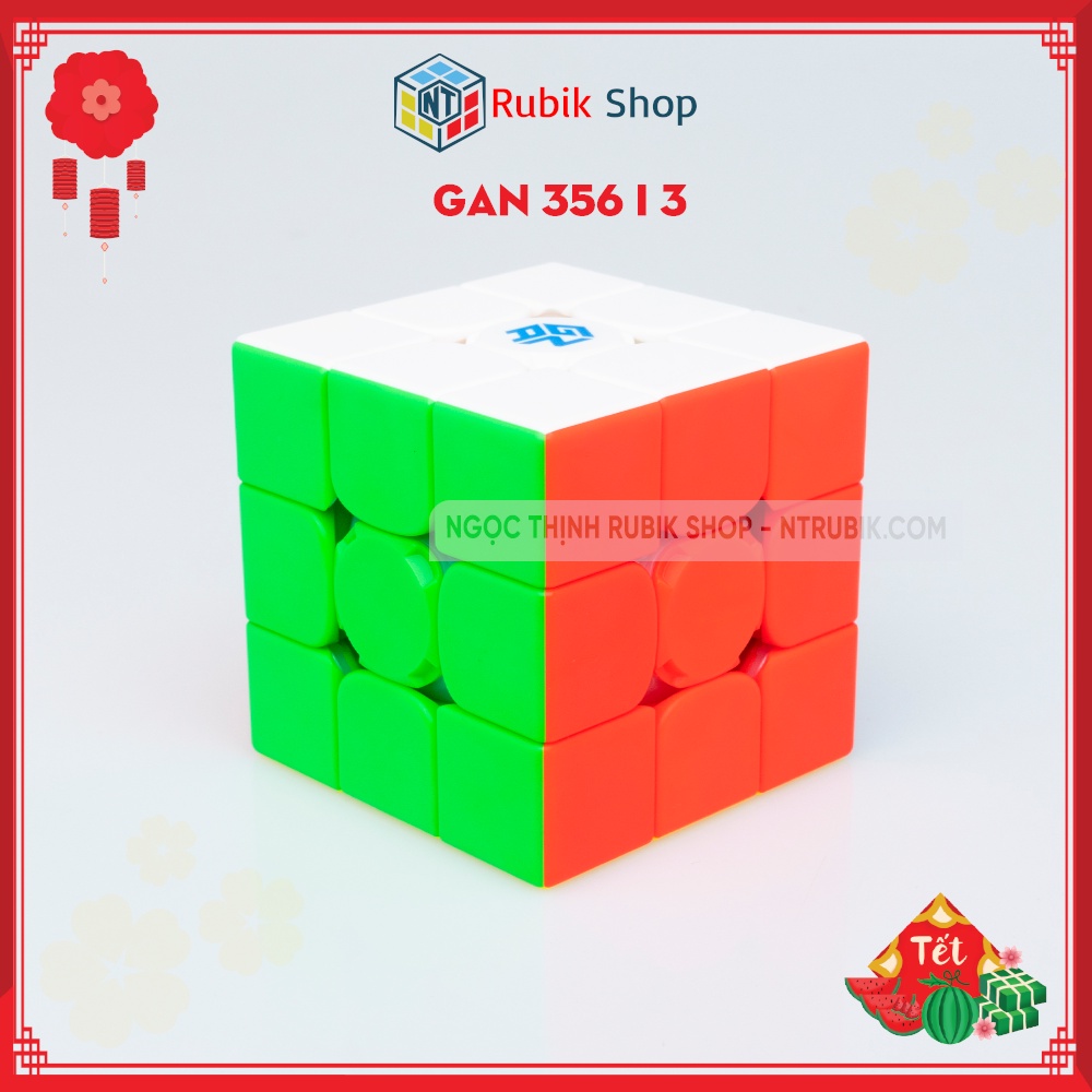 [Siêu Phẩm] Rubik Gan i3 3x3 Rubic Gan356 i3 Kết Nối Với Điện Thoại Bluetooth Stickerless Smart Cube (Có Nam Châm)