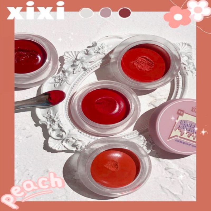 Son kem bùn dạng hũ kèm cọ XIXI dễ tán Matte Soft Waxy Tinned Lip Mud XIXI28