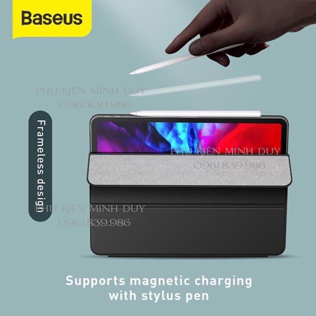 Bao da nam châm Baseus Simplism Magnetic Leather Case dùng cho iPad Pro 2020 (10.9' 11’ và 12.9’, Magnetic Smart Case) ❤ | BigBuy360 - bigbuy360.vn