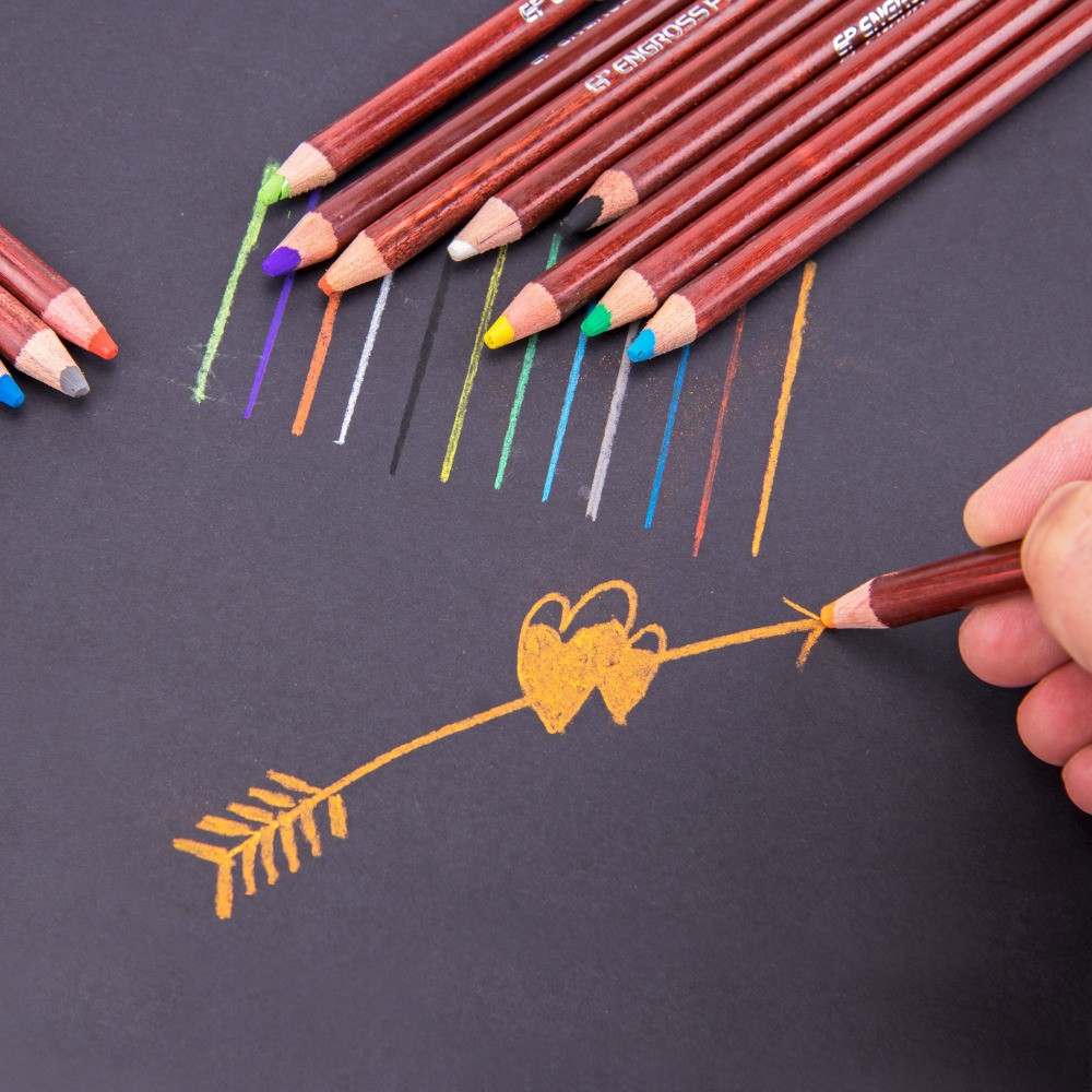 Bộ 12 Bút Chì Màu SeamiArt Nhiều Màu Sắc Sử Dụng Tiện Lợi