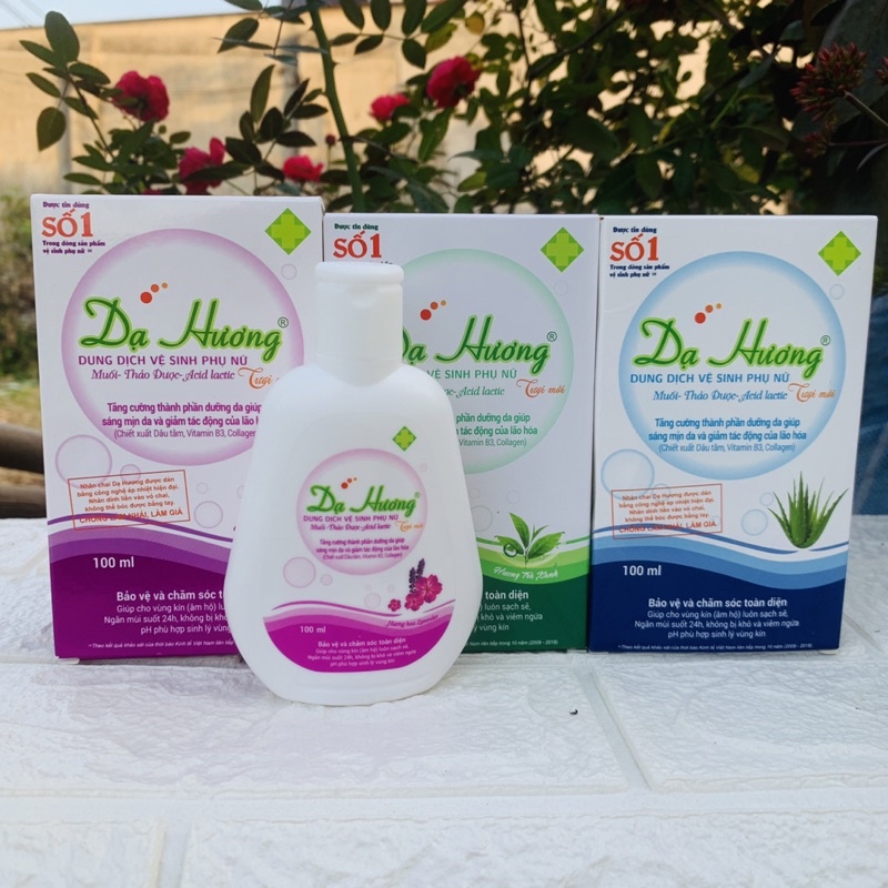 Dung Dịch Vệ Sinh Phụ Nữ Dạ Hương 100ml (Mẫu Mới)