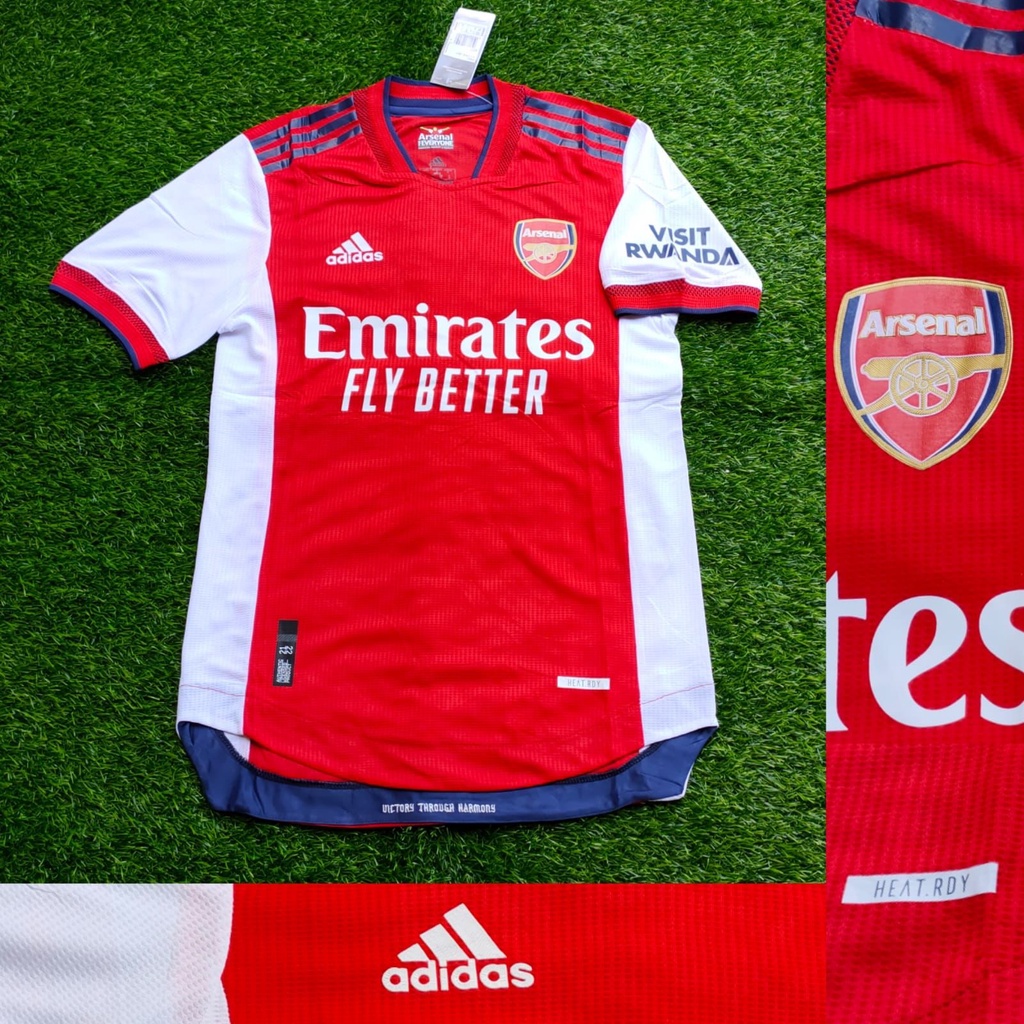 Áo Thun Sân Nhà ARSENAL 2021/2022 Nhập Khẩu Thái Lan