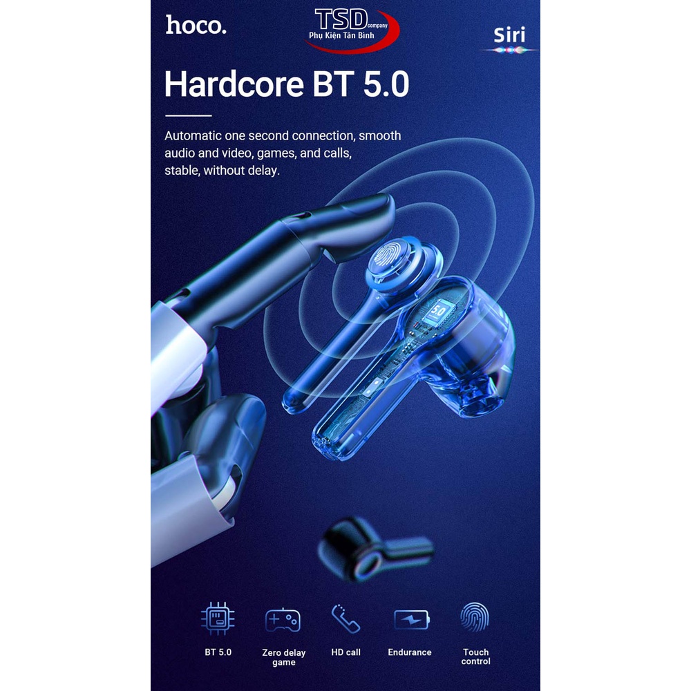 Tai Nghe Bluetooth TWS Hoco ES45 Chính Hãng Cảm Ứng Chạm