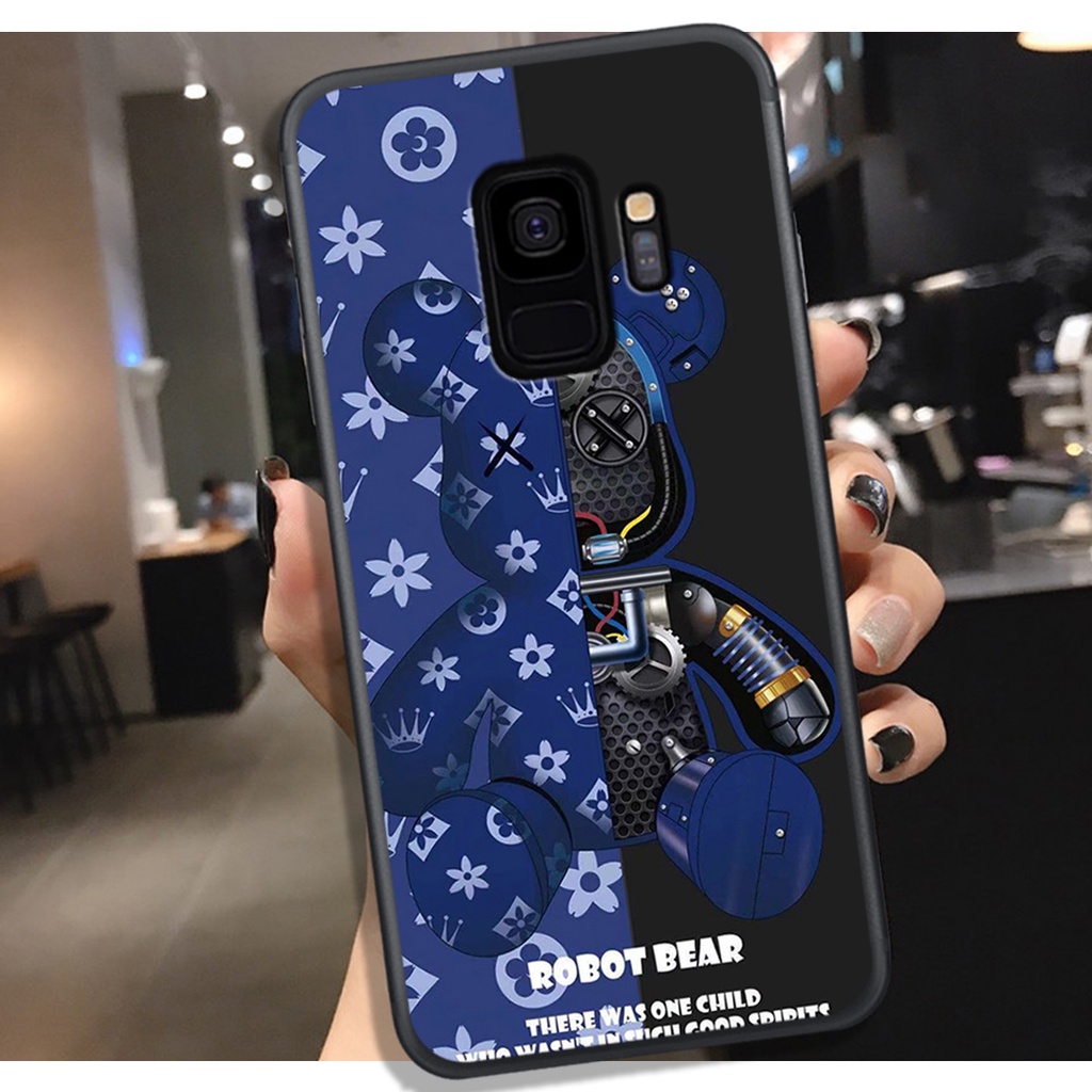 ỐP LƯNG SAMSUNG S9 - S9 PLUS  ,IN HÌNH GẤU ROBOT, GẤU LV MÀU SẮC SIÊU ĐẸP