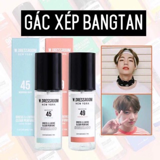 [Liên tục cập nhật mùi mới] Nước xịt thơm W.Dressroom Hàn Quốc các OPPA tin tưởng lựa chọn (BTS)
