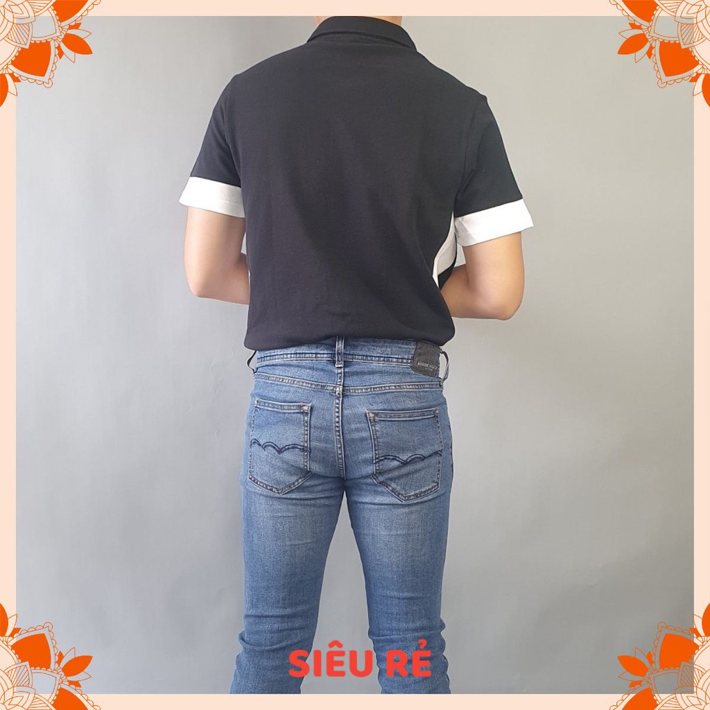 Áo Thun Nam Tay Ngắn | Áo Phông Nam Tay Lỡ Cổ Đứng Thời Trang Cao Cấp A02-04 ngannguyen_shop1