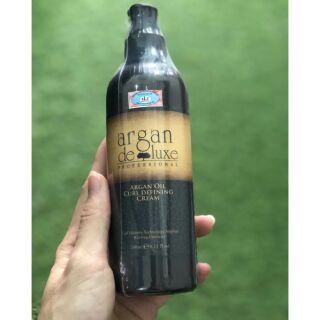 Kem tạo kiểu tóc uốn xoăn argan deluxe curl defining cream 240ml