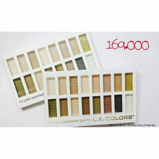 BẢNG MÀU MẮT L.A. COLORS 16 MÀU