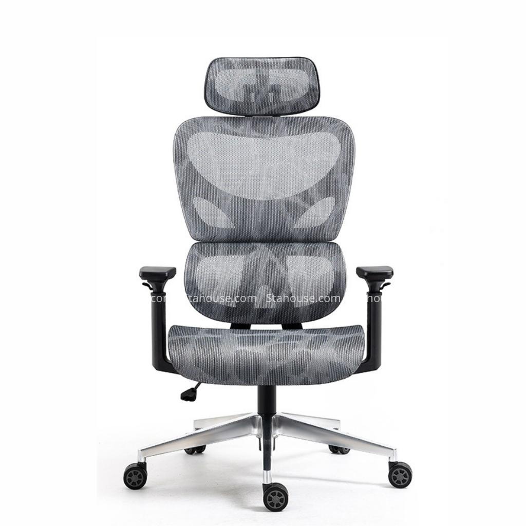 Ghế Công Thái Học Văn Phòng Ngả Lưng Thư Giãn Có Gác Chân, Làm Việc tại Nhà K80G - STAHOUSE