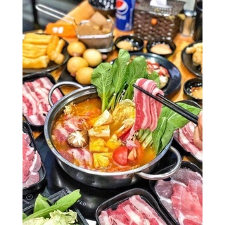 ( Ship hoả tốc Hà Nội) Ba chỉ bò mỹ lẩu nướng ( khay 500gr)