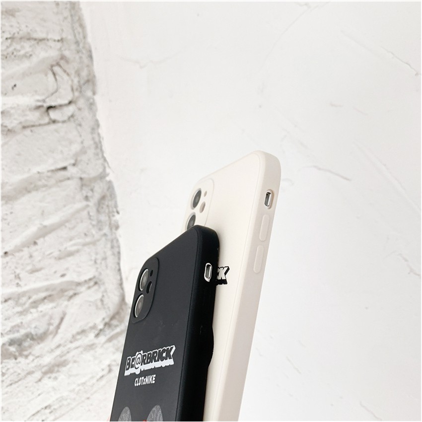 Ốp Lưng Iphone Vuông Cạnh Hình Bearbrick 6/6plus/6s/6splus/7/7plus/8/8plus/x/xr/xs/11/12/pro/max/plus/promax