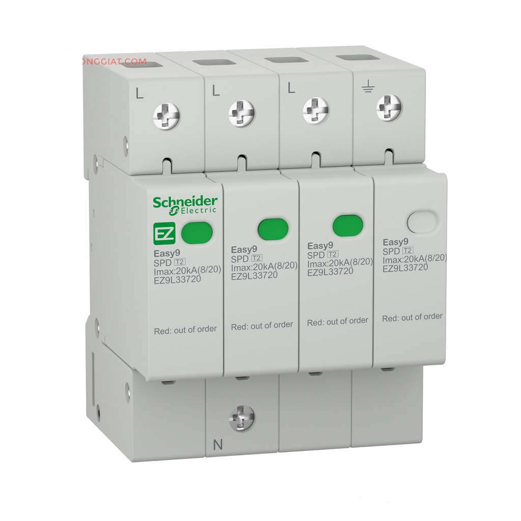 Chống sét lan truyền điện 1pha và 3pha chính hãng Schneider