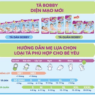 Tã Bobby Quần XXL 84 Miếng (cho bé 16kg)