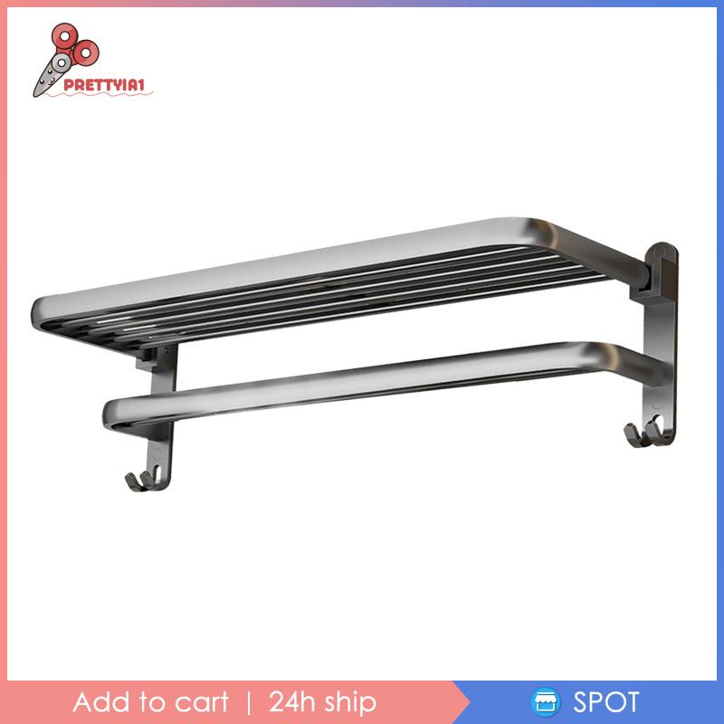 [Prettyia1] Giá Treo Khăn Tắm Bằng Đá Lavatory