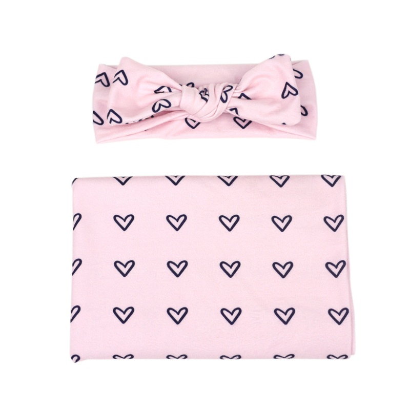 Chăn Quấn Bé Sơ Sinh Bằng Cotton Mềm Mại In Họa Tiết Xinh Xắn