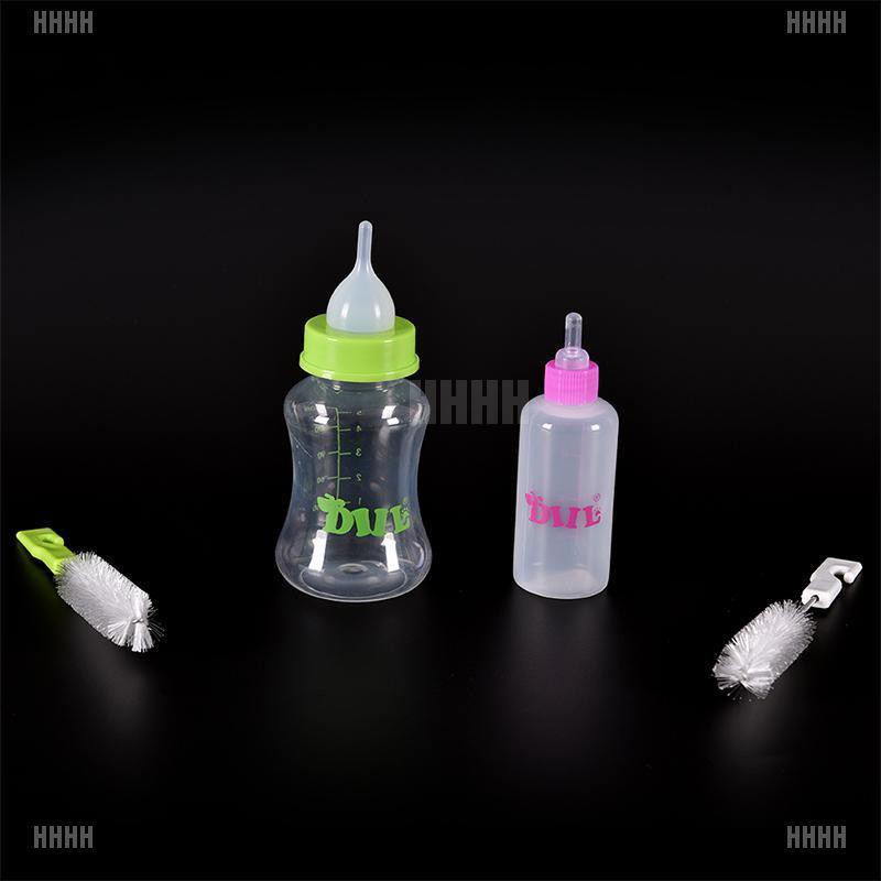 (Hàng Mới Về) Bộ Dụng Cụ Vệ Sinh Bình Sữa Cho Thú Cưng 60ml 150ml