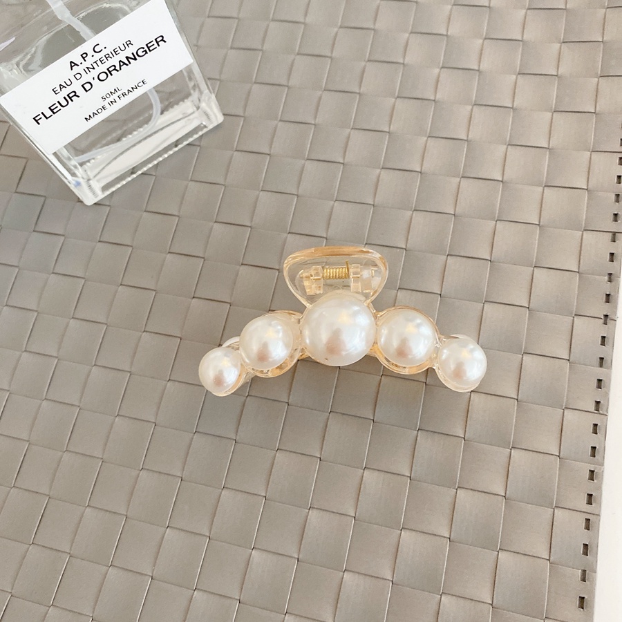 Kẹp Tóc Đính Ngọc Trai Phong Cách Retro Thanh Lịch Cho Nữ