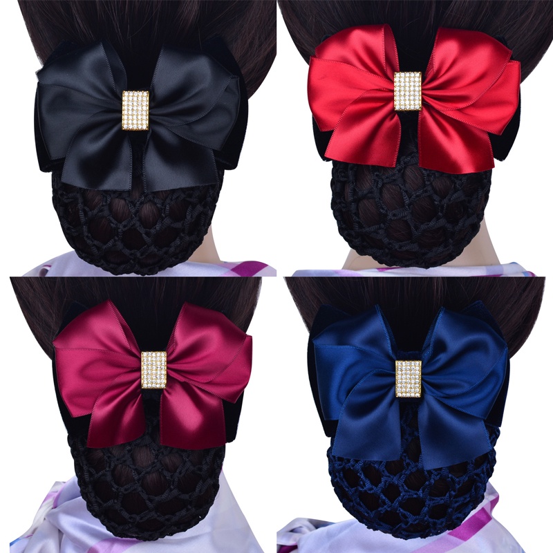 Kẹp Tóc Hình Nơ / Bông Hoa Chuyên Nghiệp Thời Trang Công Sở Cho Bạn Gái