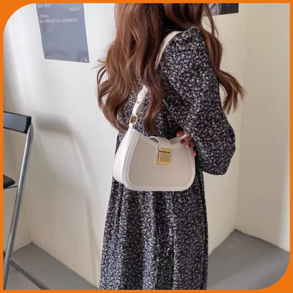 Túi kẹp nách nữ, túi xách nữ đeo vai da sần dáng tròn hàn quốc - LAHEE 104.45 | BigBuy360 - bigbuy360.vn