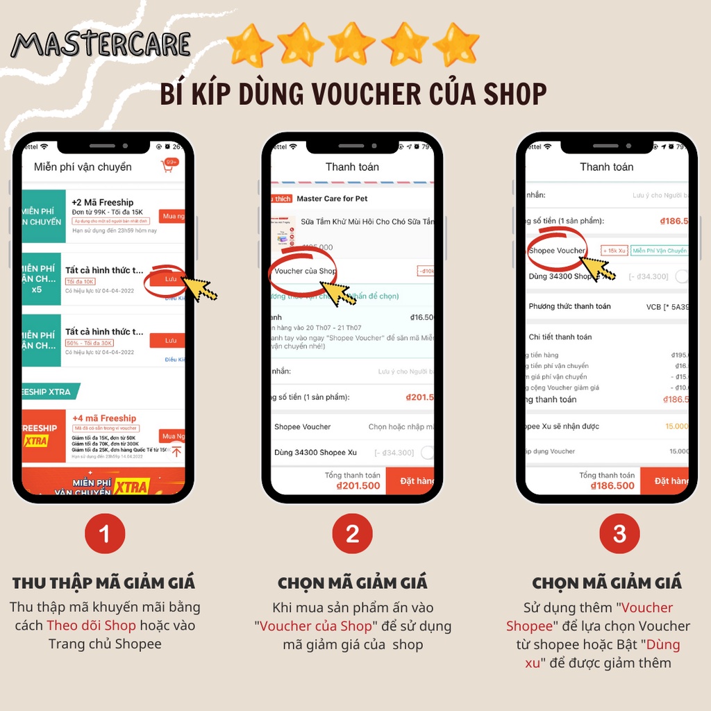 Lược Peto MASTERCARE Chải Lông Thú Cưng Xoay 360 Độ Cho Thú Cưng Tiện Lợi và Dễ Sử Dụng Cho Bản Thân