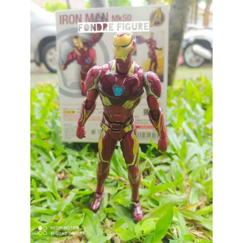 Mô Hình Nhân Vật Iron Man Mark Mk 50 Mk50 Infinity War Avengers