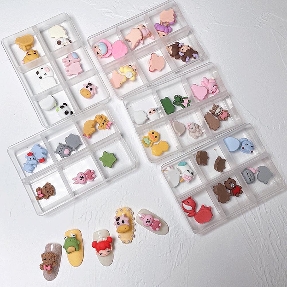 Miếng Dán Trang Trí Móng Tay 3D Hình Hoạt Hình Totoro