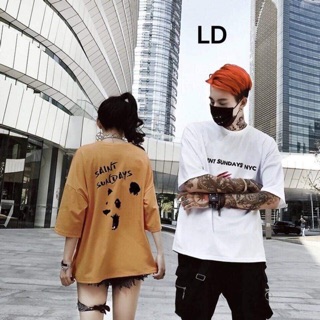 Áo sunday chữ lưng (LD)