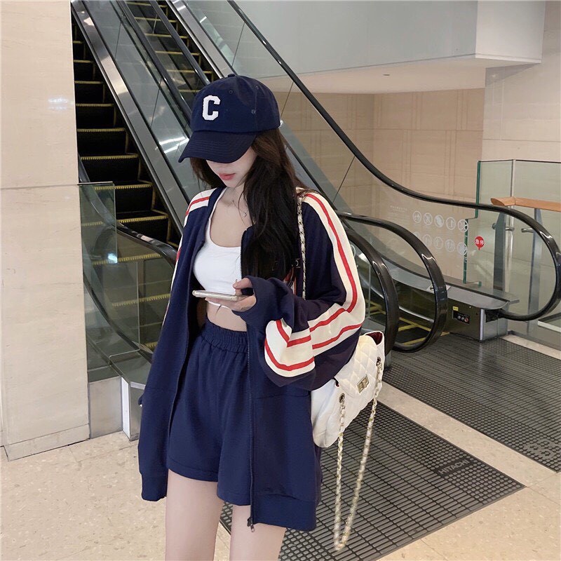 [ RẺ VÔ ĐỊCH]Áo khoác nam nữ thể thao PITAO 3 sọc 🌸Áo sweater hoodie nỉ bông kiểu dáng thể thao form rộng unisex | BigBuy360 - bigbuy360.vn